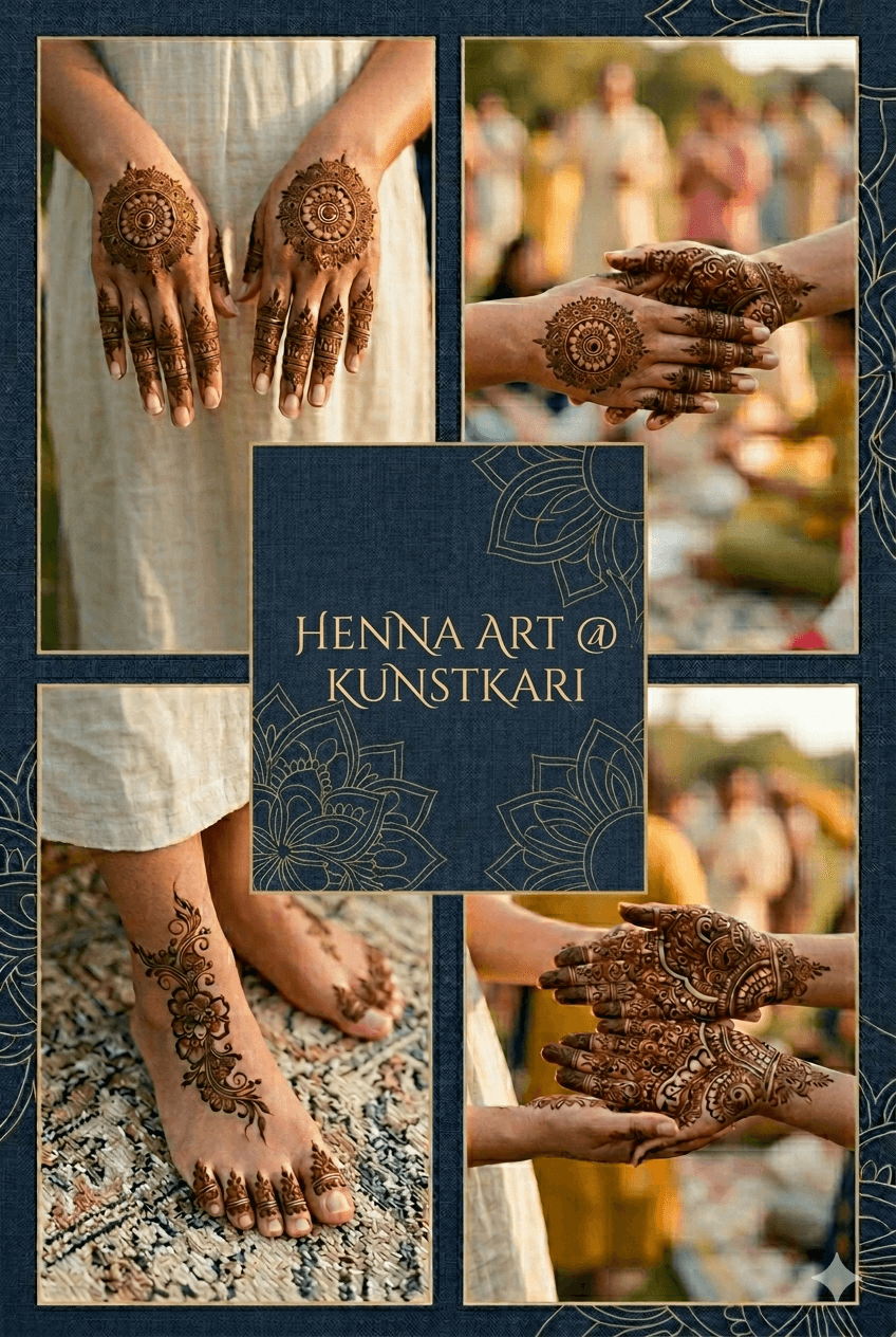 Henna Art Mehndi Collection by KunstKari